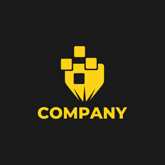 Obraz premium CNC machine illustration logo design, abstract, laser beam sparks, laser cutting, metalworking, element, machining, computer, stainless, modern, industrial, engineering, symbol, sign, laser, cutting