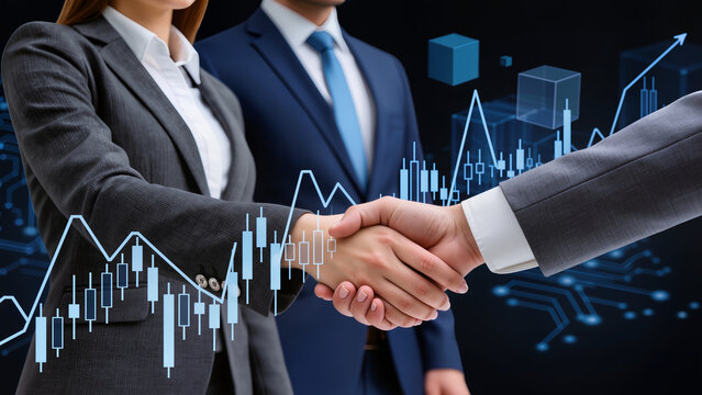 MANI E GRAFICI DI BORSA IN ECONOMIA