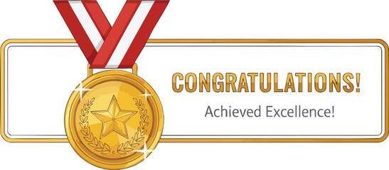 Golden Excellence A Symbol of Achievement and Recognition