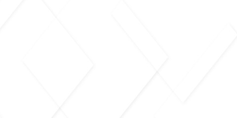 Abstract white and gray background with diamond and triangle geometric stripe line pattern, White cement and plaster square wall texture background. 