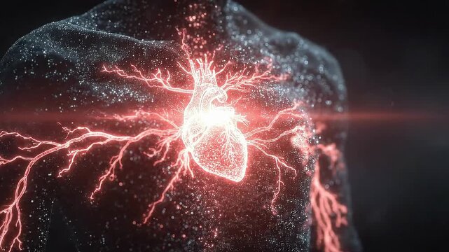 Human Heart Anatomy and Blood Vessels