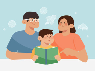 Mixed Family &ndash; Homework Time