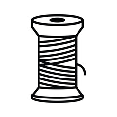 Sewing Thread Spool Outline Icon