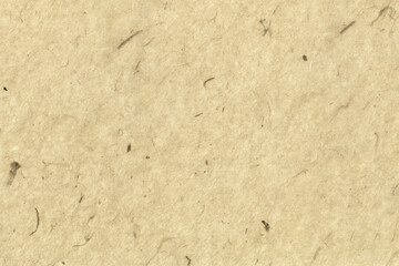 Handmade paper texture background with visible fibers and inclusions. Natural rustic design element for craft projects, invitations, and vintage ideas