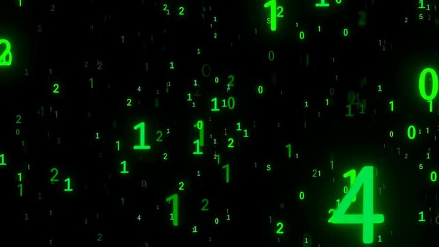 Virtual world illustrating cyber risks with glowing neon effects