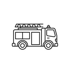 Dump Truck Silhouette Icon – Construction Loader Vehicle Vector Design