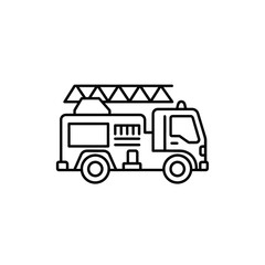Fototapeta premium Dump Truck Silhouette Icon – Construction Loader Vehicle Vector Design