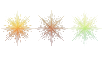 Abstract Radial Burst Design with Vibrant Colors and Graphic Elements for Creative Backgrounds