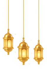 islam element traditional lantern 