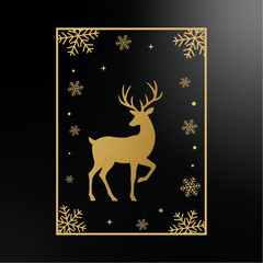 Christmas card vector 