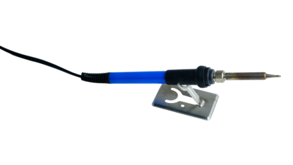 Soldering Iron With Stand For Electronics Repair And Hobby Projects