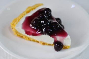 blueberry cheese cake, blueberry cheese tart
