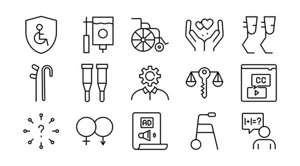 Organic Vegan Line Icon Set. Organic food, natural farming, vegan, bio product, sustainable, allergen free, cosmetic, healthy lifestyle, agriculture icons vector illustration. Pixel-perfect stroke