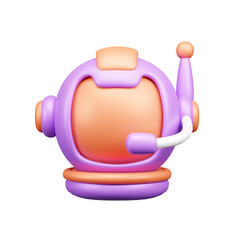 3D Space Exploration Icons