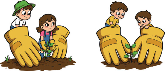 Excited diverse children exploring world map, learning geography, adventure, discovery, and travel concept.