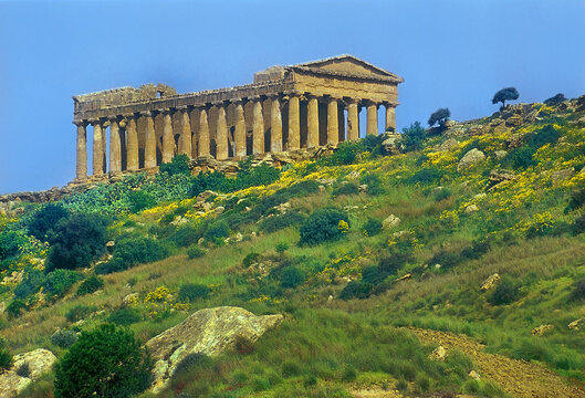 Archaeological Area of Agrigento founded as a Greek colony in the 6th century B.C. , Sicily island, Italy, UNESCO World Heritage Site