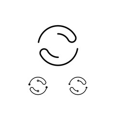 Technical number 0, numeral zero made thin in line
