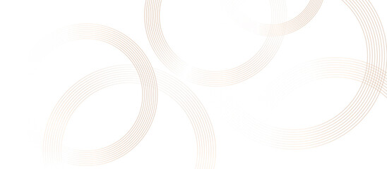 abstract white background with lines and circles. geometric shapes stripe line art design. modern graphic design element.