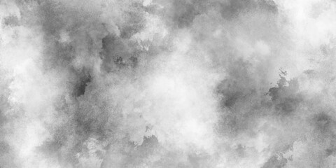 Heavy dark low clouds loom over a forest before a thunderstorm, abstract gray watercolor texture with grunge, foggy presentation background abstract neutral background with soft brushstrokes.