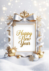 Happy New Year frame