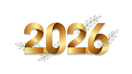 happy new year, new year's eve, silvester, new year, celebration greeting card, new year card - Year 2026 in sparkler font and firework fireworks pyrotechnic, isolated on black night sky background