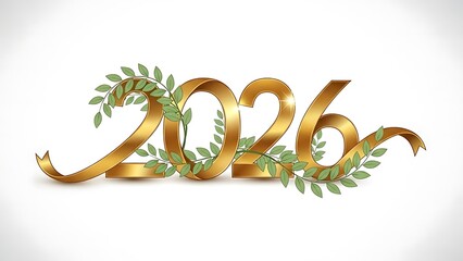 happy new year, new year's eve, silvester, new year, celebration greeting card, new year card - Year 2026 in sparkler font and firework fireworks pyrotechnic, isolated on black night sky background