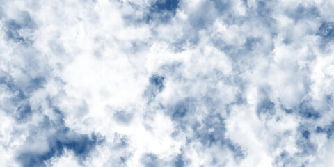 Obraz premium View white cloud with blue sky watercolor, cloudscape and blue sky in background, beautiful white clouds and blue sky high definition skyscraper with grunge texture for background.