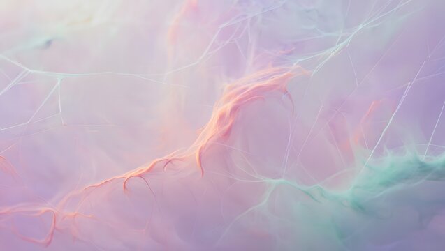 Abstract swirls of pastel colors and light