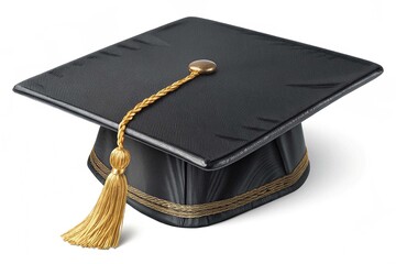 Realistic university graduation black hat nice