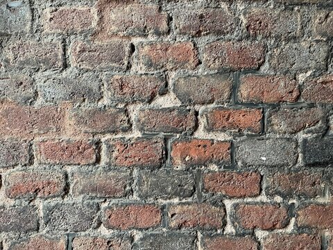 crappy old brick wall