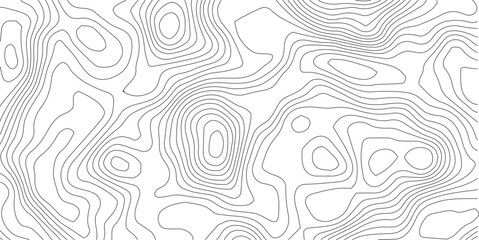 Topographic Background. Abstract wavy and curved lines background. Abstract pattern with Lines. Background of the Topographic Map. Abstract geometric topographic contour map background Free Vector	