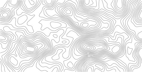 Topographic Background. Abstract wavy and curved lines background. Abstract pattern with Lines. Background of the Topographic Map. Abstract geometric topographic contour map background Free Vector	