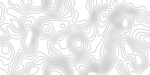 Topographic Background. Abstract wavy and curved lines background. Abstract pattern with Lines. Background of the Topographic Map. Abstract geometric topographic contour map background Free Vector	