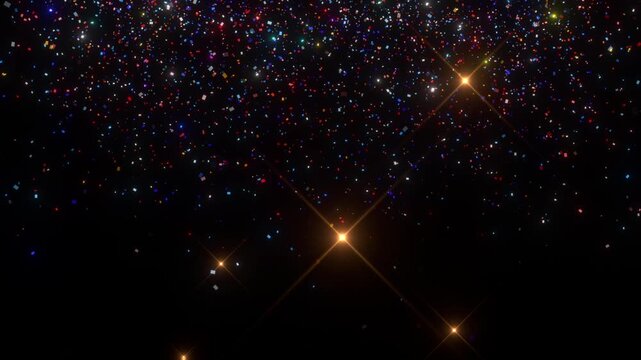 glittering happy birthday celebration backgrounds concept