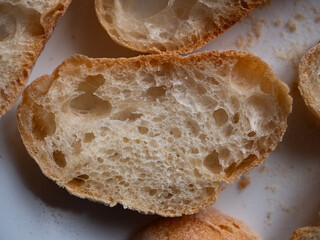 Slice of Bread top view