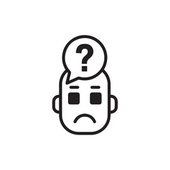 Questioning Face Icon