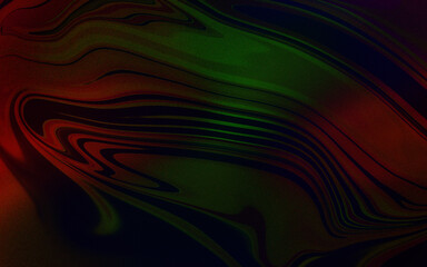 Abstract Liquid Marble Texture Background with Dark Green and Red Swirls for Modern Designs