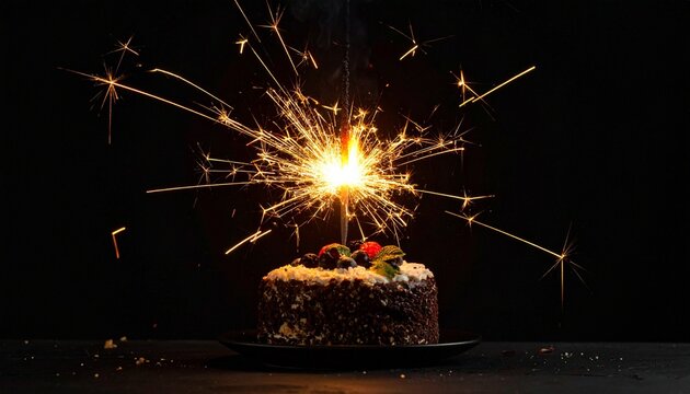 Thermite reaction erupting with sparks, flames, and smoke on metal surface in dramatic close-up.