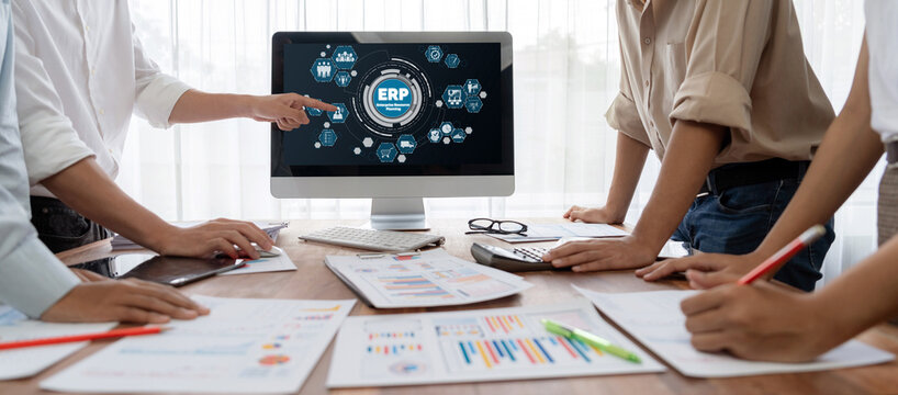 ERP enterprise resource planning software for brisk business to plan the marketing strategy
