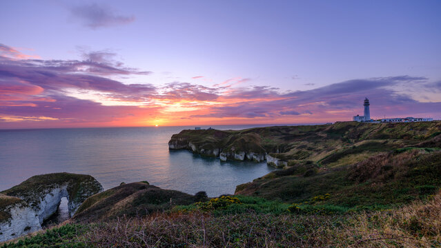 Sunrise at Flamborough Head, Yorkshire