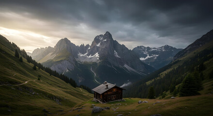 view from the top of the mountain