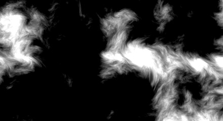 Artistic fog rendering with white smoke effect on dark plain abstract background style