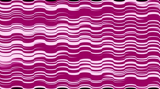 Pink and blue seamless chevron pattern with soft wavy lines and striped decorative texture animation background
