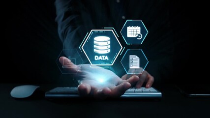 Cloud computing, cloud strategy, and cloud technology transforming digital infrastructure with scalable services, secure data storage, and cloud-based digital business solutions. Elide - Powered by Adobe