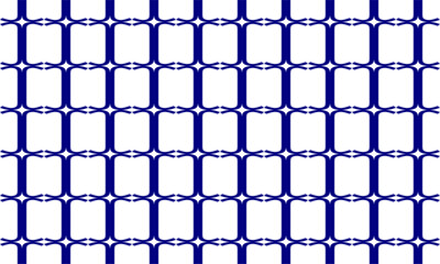 Blue line round grid repeat pattern, replete image, design for fabric printing, t-shirt screen, blue block