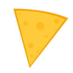 Nachos chip on PNG. Tortilla chips or nachos tortillas.