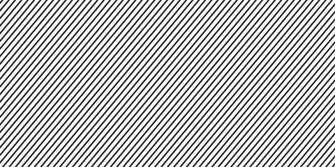 Seamless pattern with thin diagonal lines. Black and white abstract background.