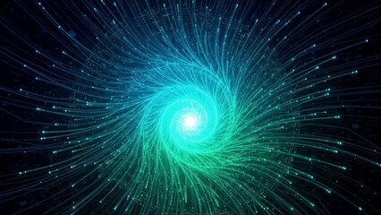 Abstract swirling energy background