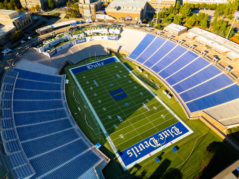 Wallace Wade stadium on the Duke University Campus