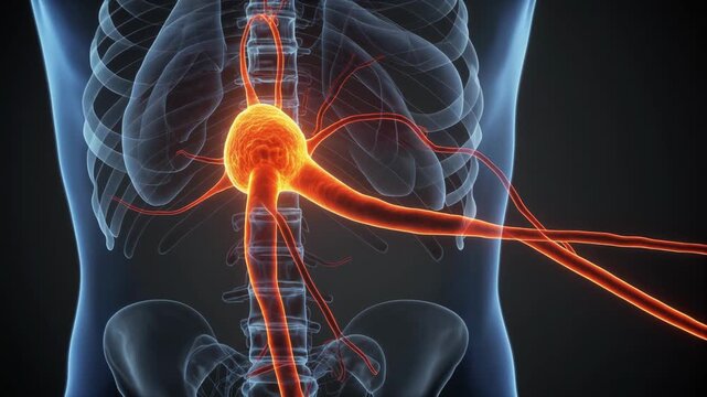 Scientific Visualization of Human Nervous System and Aorta